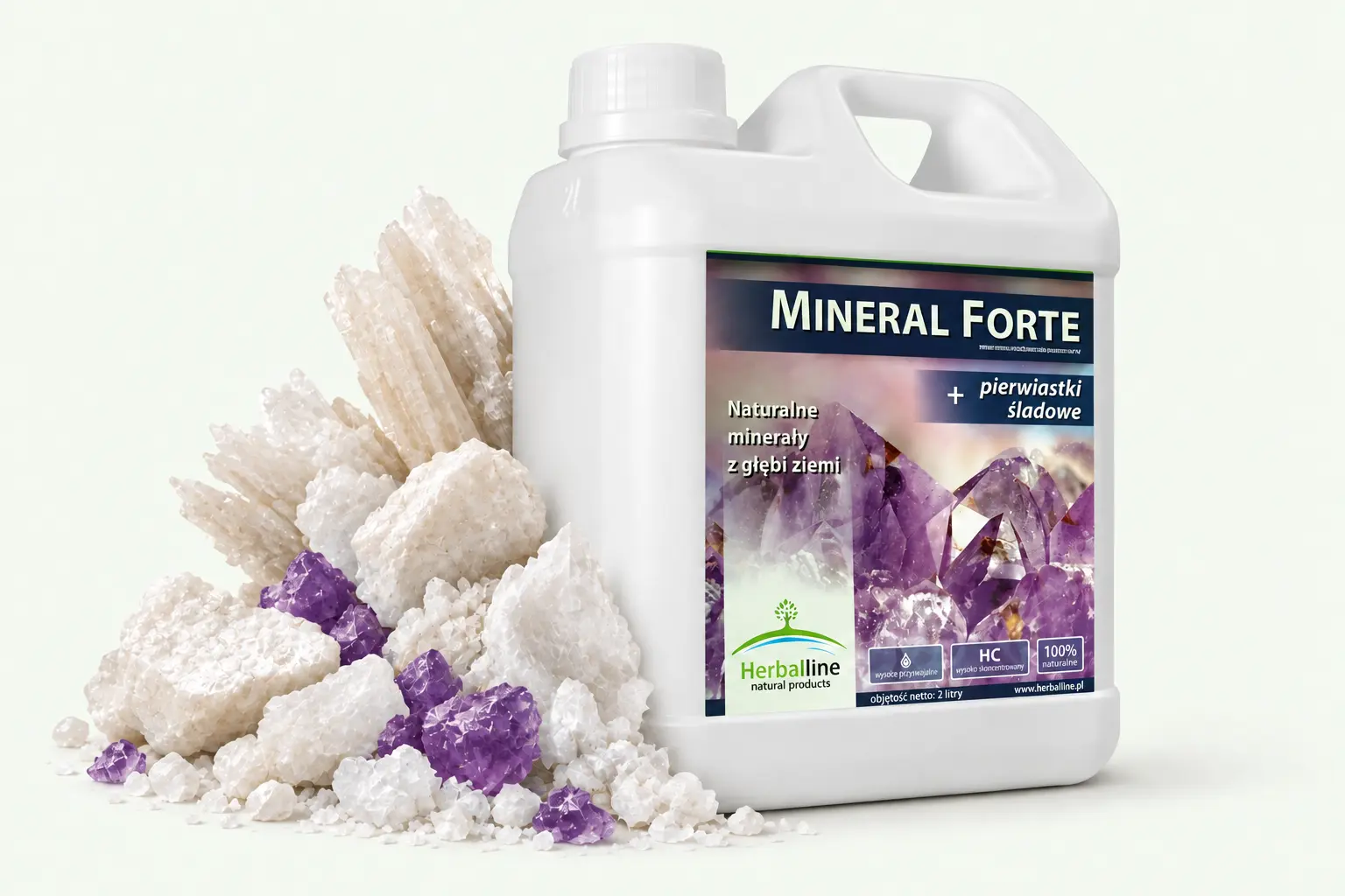 Mineral Forte — Wapń · Fosfor · Cynk · Miedź