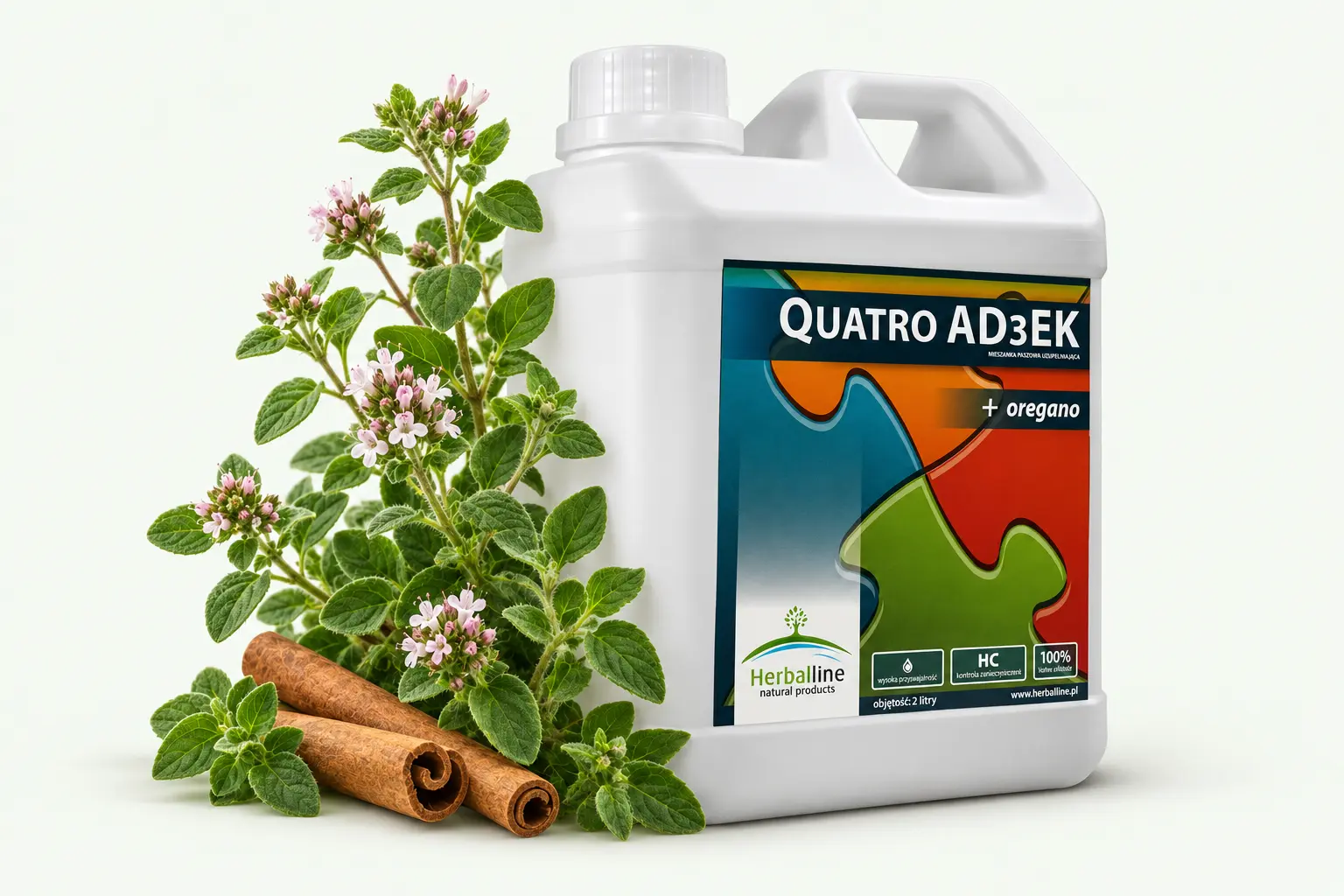 Quatro AD3EK — Oregano · Cynamon