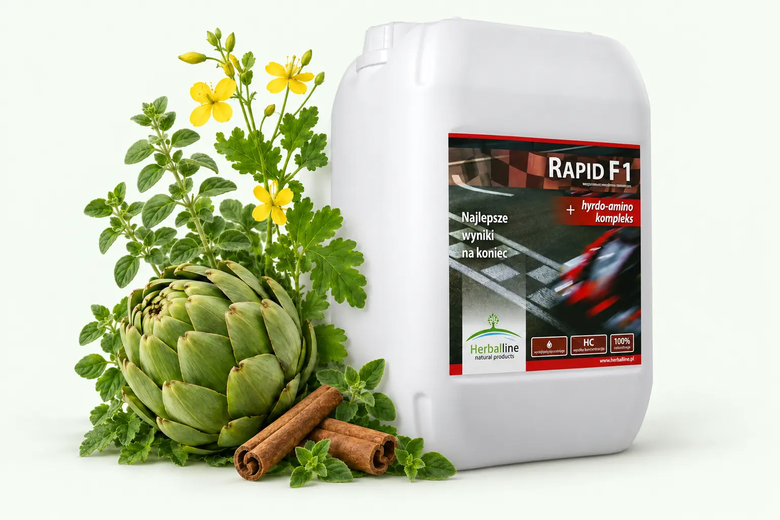 Rapid F1 — Karczoch · Oregano · Cynamon · Glistnik